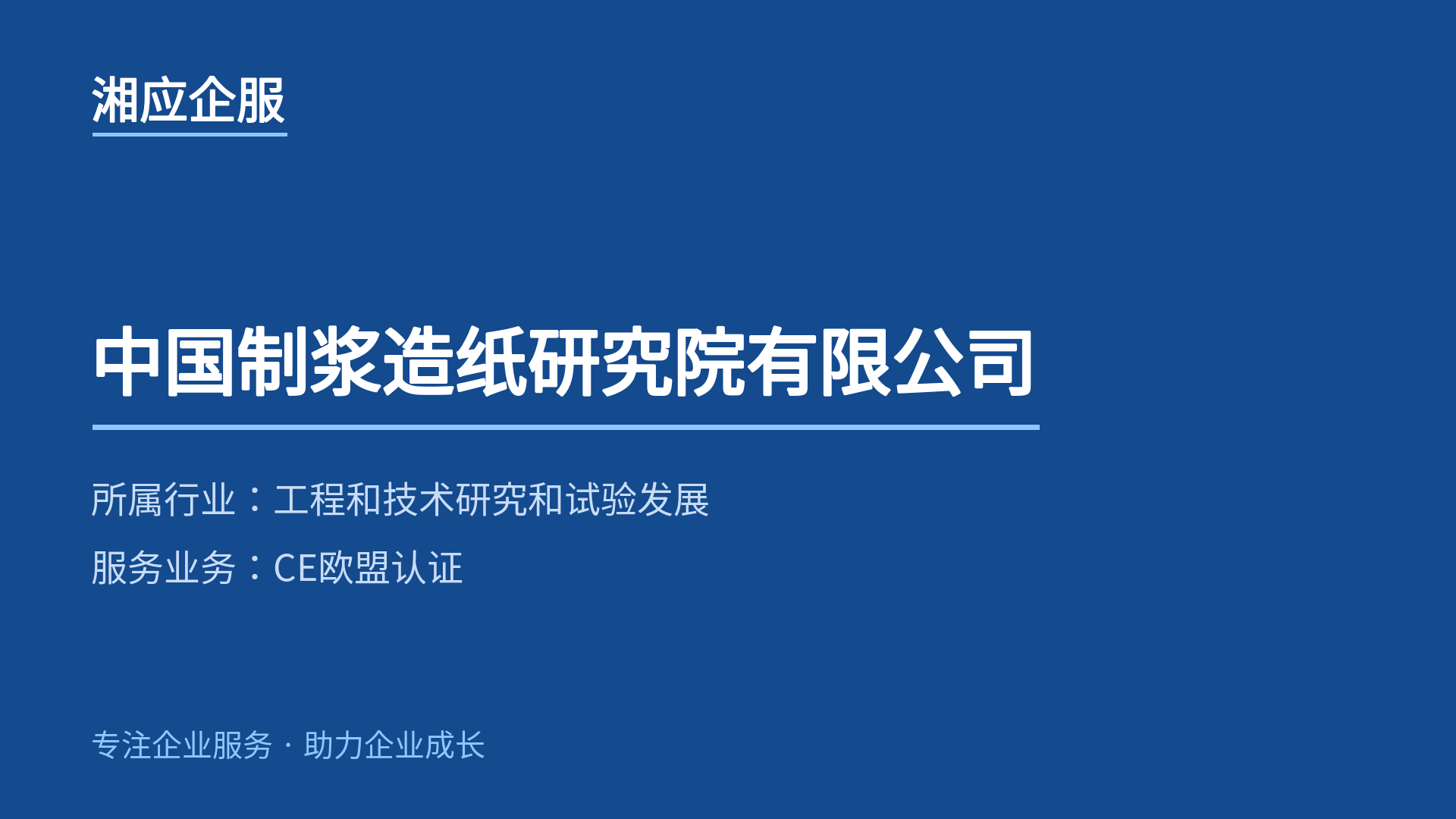 中国制浆造纸研究院有限公司
