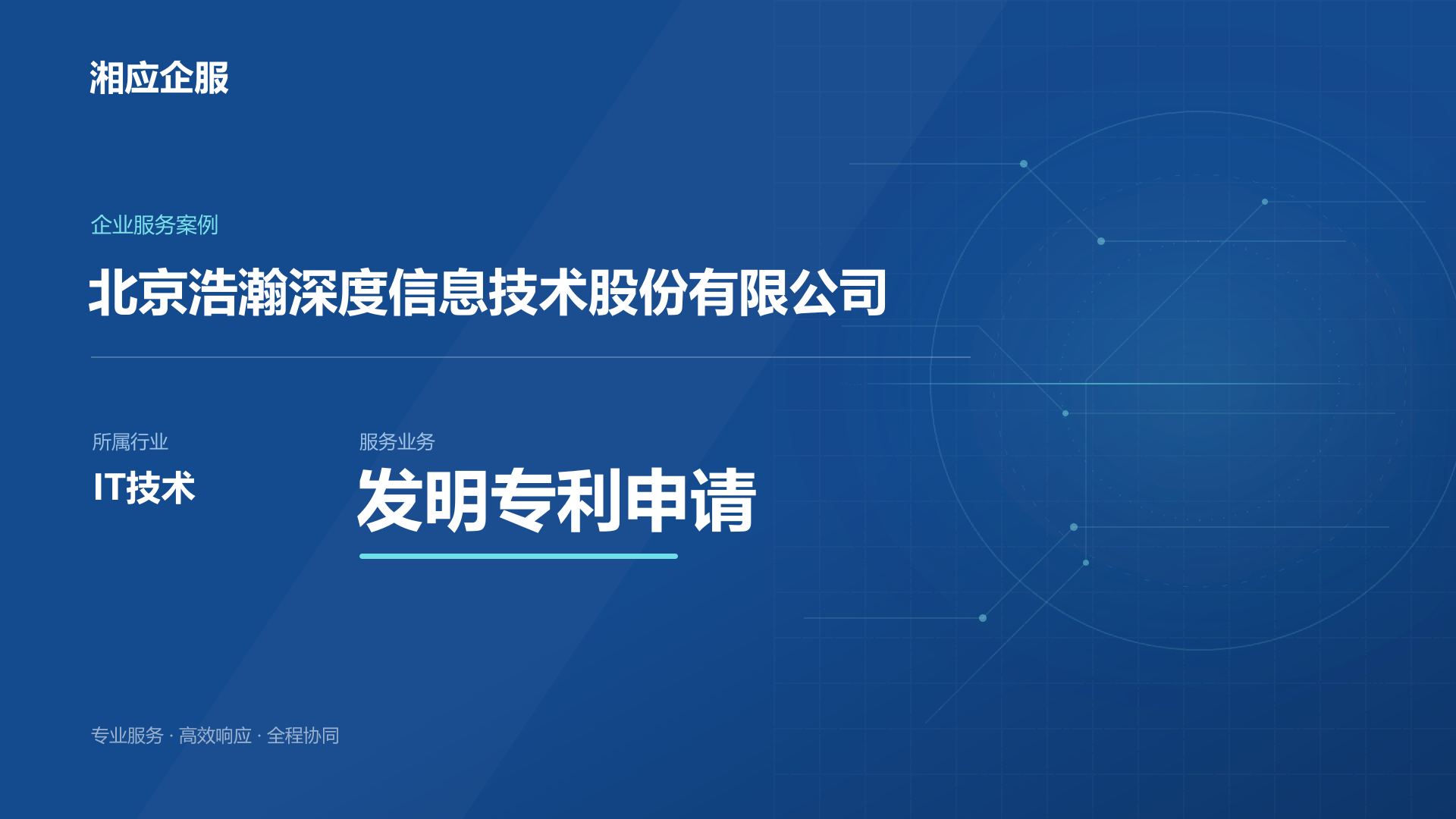 北京浩瀚深度信息技术股份有限公司